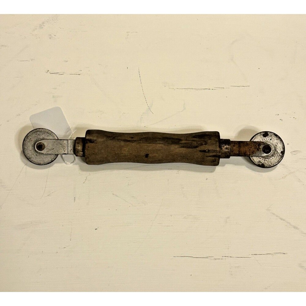Vintage Spline Screen Window Door Repair: Double Wheel 8.5" Tool